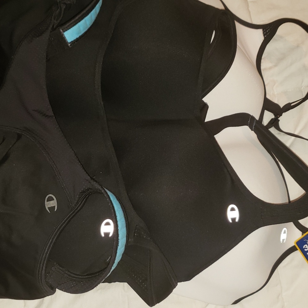champion sports bras. have too many.my loss your g